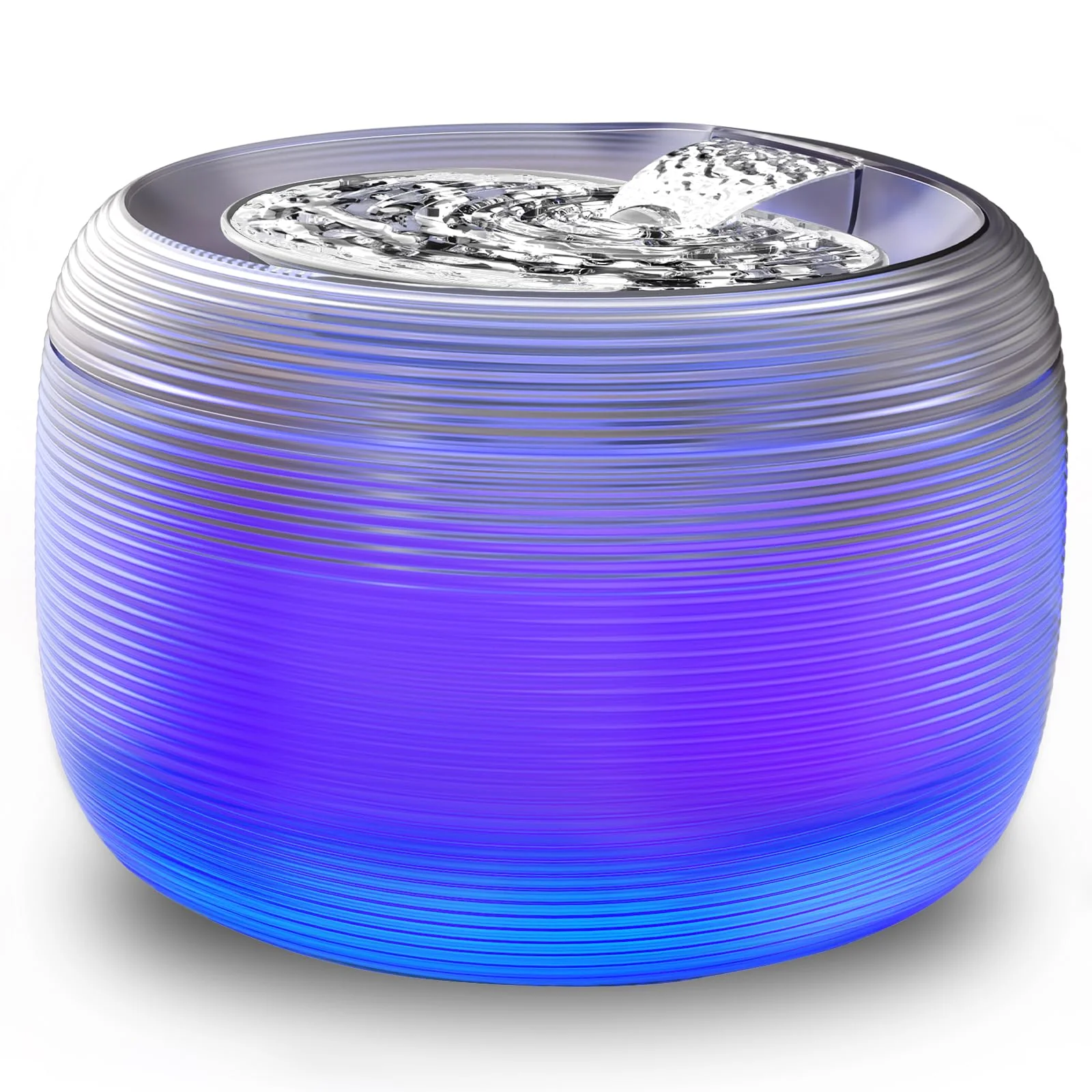 Refined SIBAYS 3.5L Cat Water Fountain – Large Capacity Quiet Pump LED Level FS75 Optimized