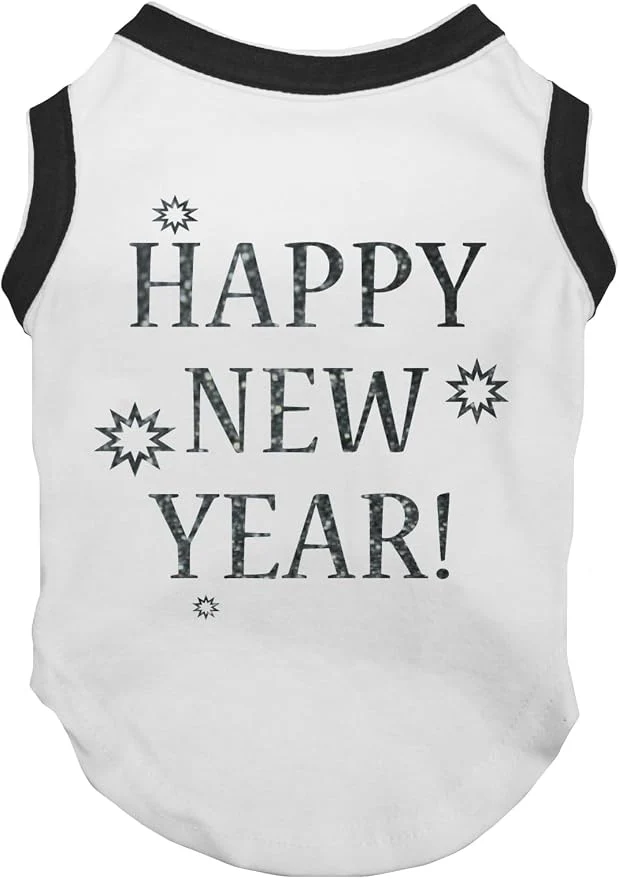 Exceptional Petitebella Bling Happy New Year Puppy Dog Shirt Contemporary