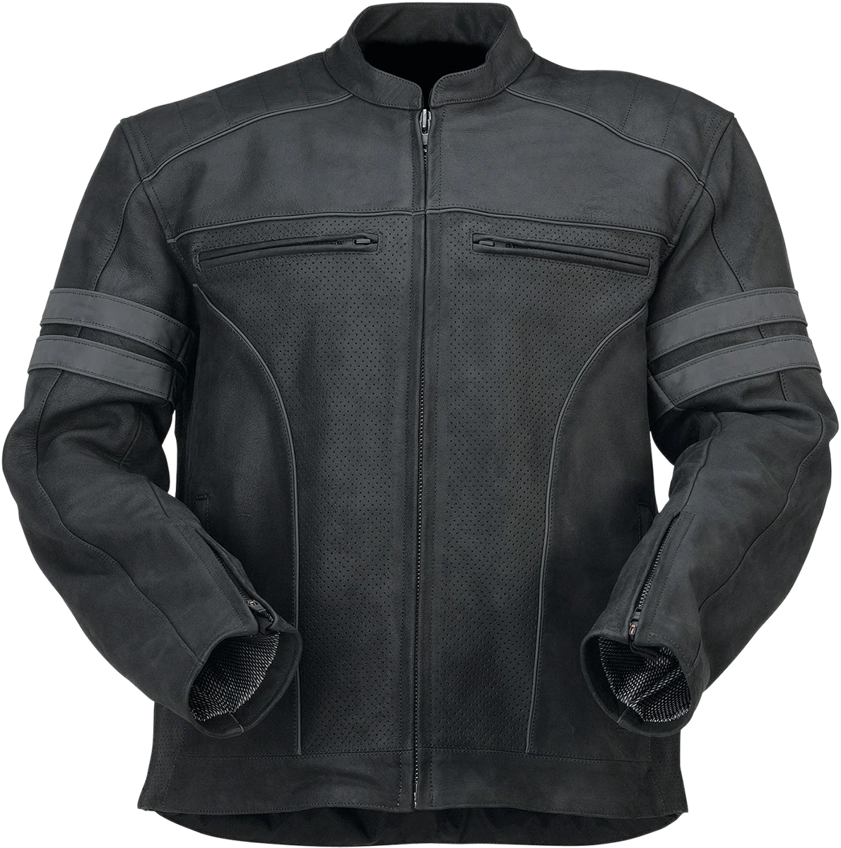Soft Z1R Remedy Leather Jacket – Black – 5XL 2810-3896 Luxury