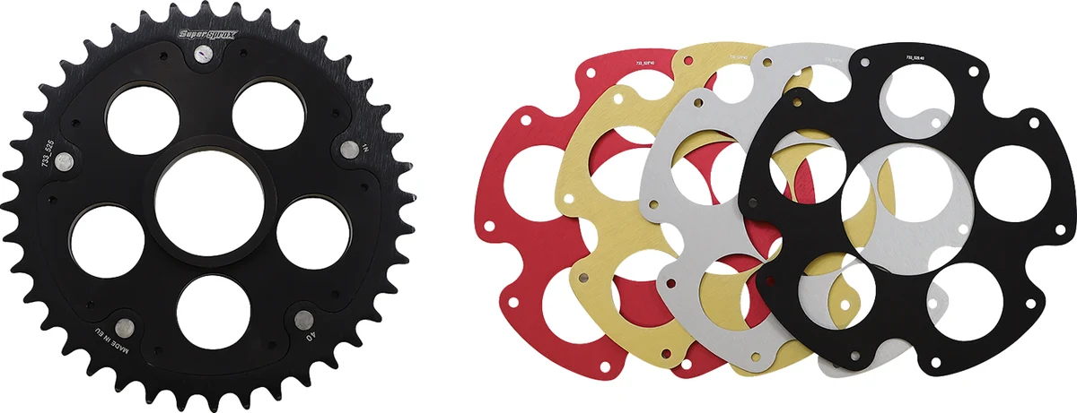 Versatile SUPERSPROX Edge Kit – Rear – Ducati – 40 Tooth RSA-733525-40-KIT Reusable