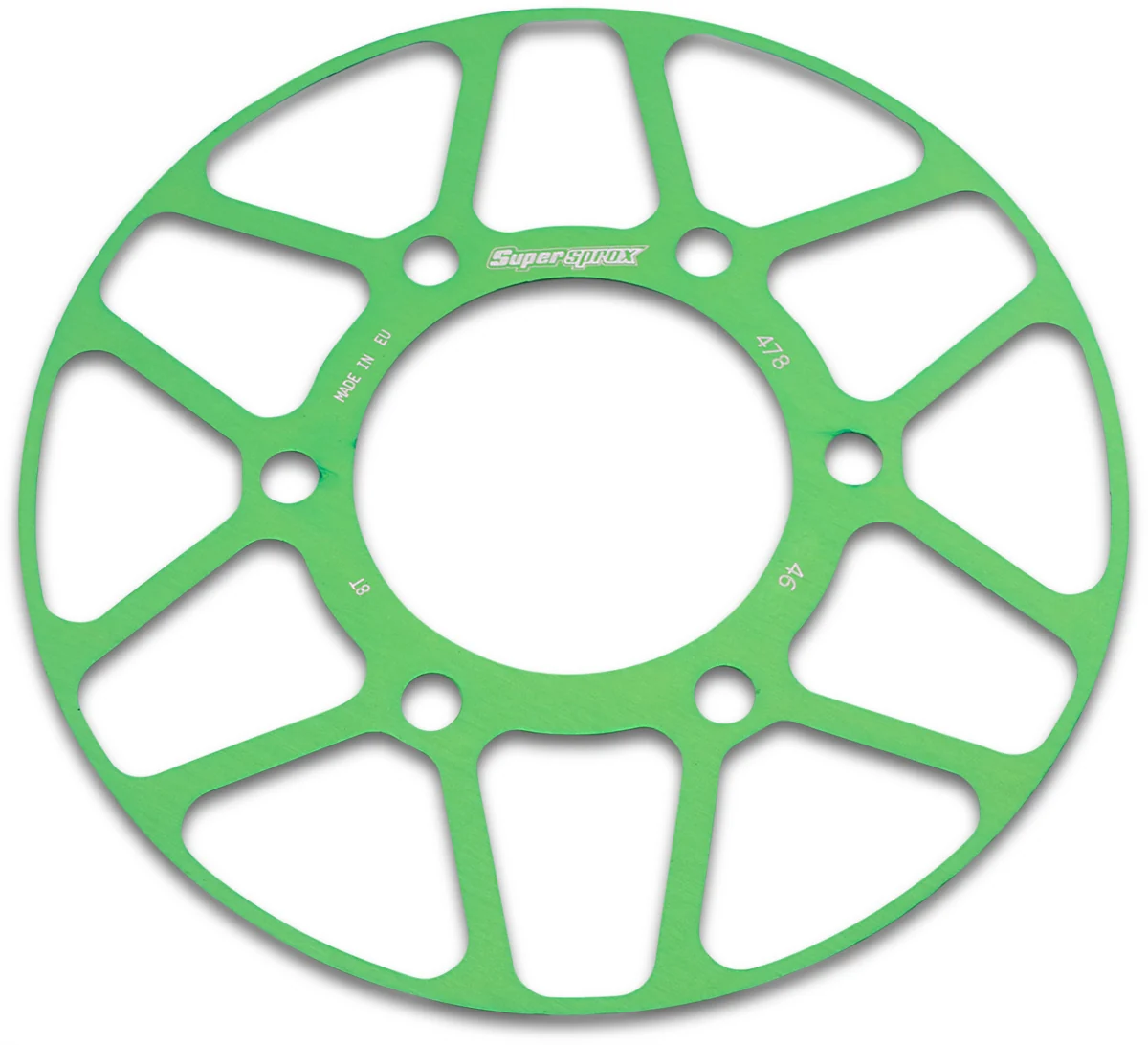 Selected SUPERSPROX Edge Rear Sprocket Insert – Green – 46 Tooth RACD-478-46-GRN Recyclable