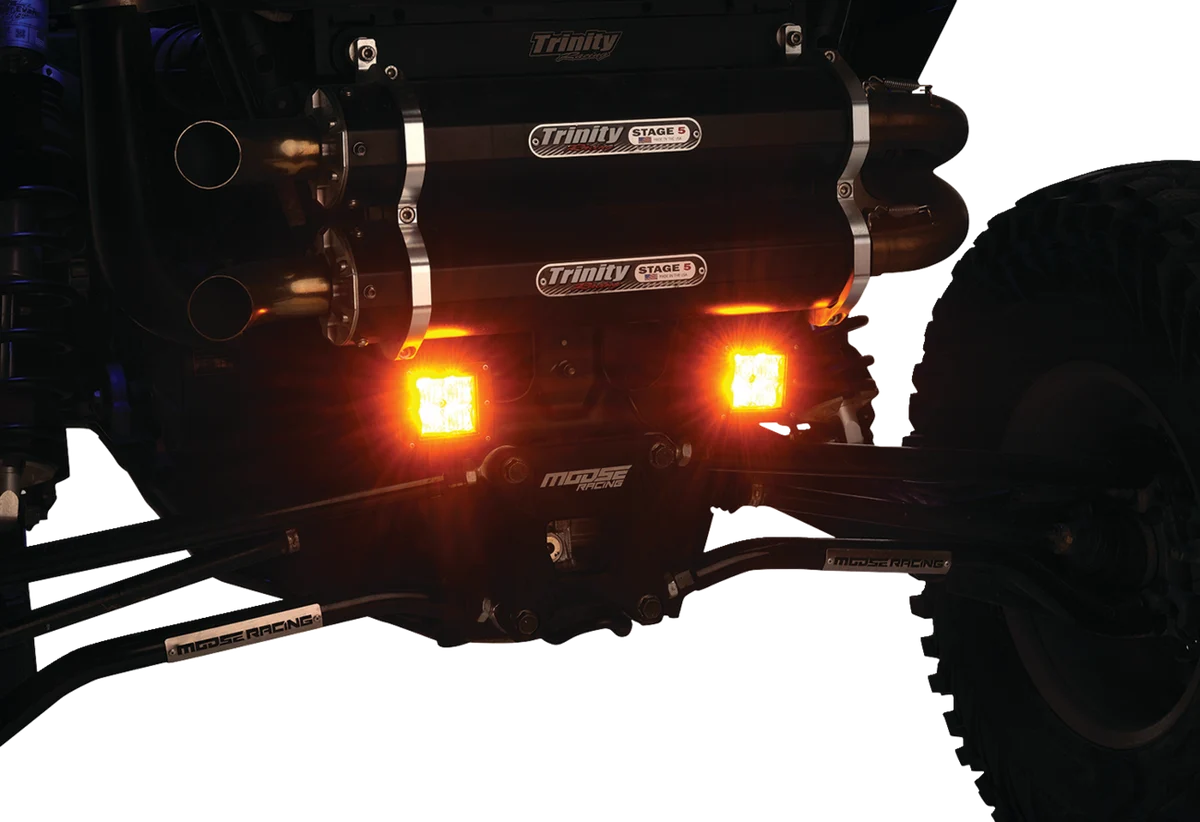 Organic MOOSE UTILITY 3 LED Light Pod – Amber MSE-LPKITA Green