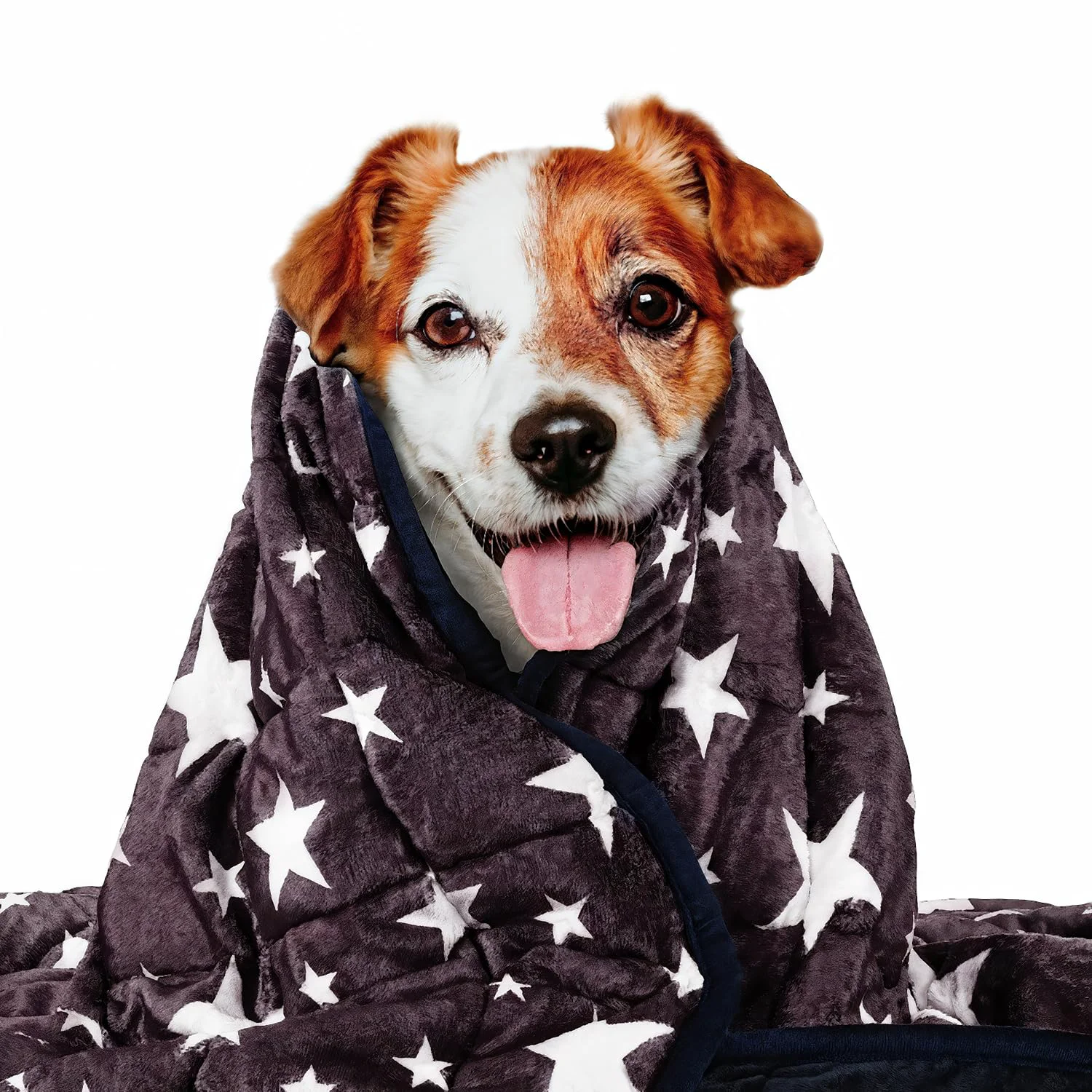 Solid LaSyL Weighted Blanket for Pets Anxiety Blue VisaMastercardMaestroApple PayDiscoverShop Pay Eco-Friendly