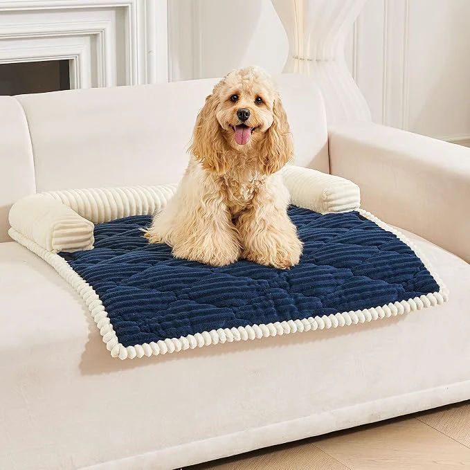 Environmentally Friendly HAOMAIJIA Dog Couch Bed for Small Dogs Non Slip Pet Couch Covers for Sofa Original