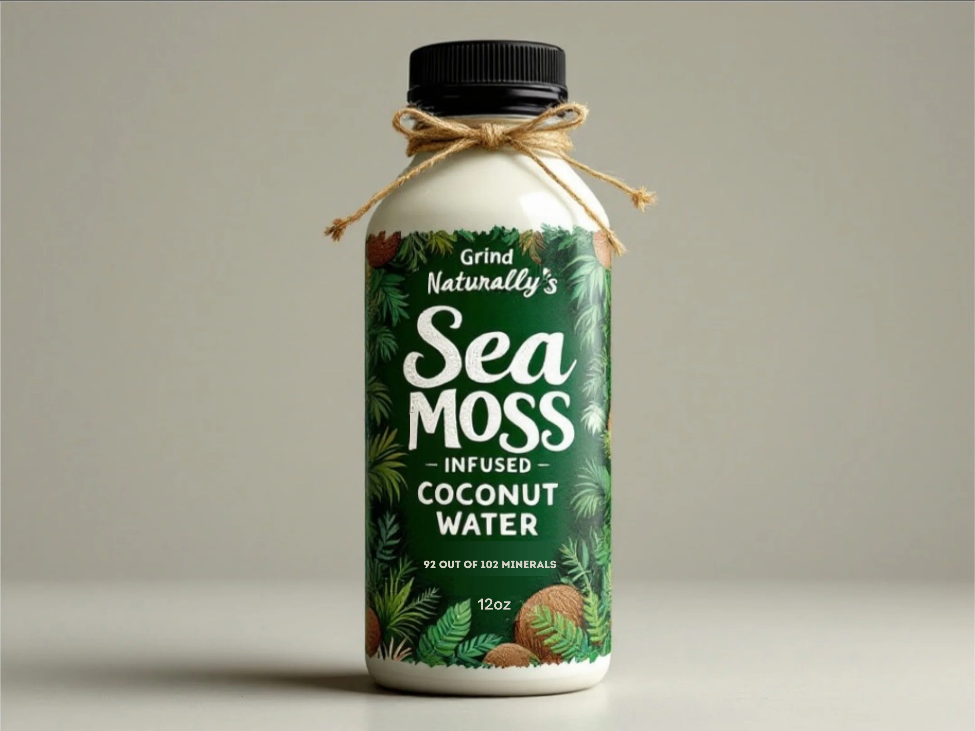 Original Design Sea Moss Infused Coconut Water – 12oz Selected