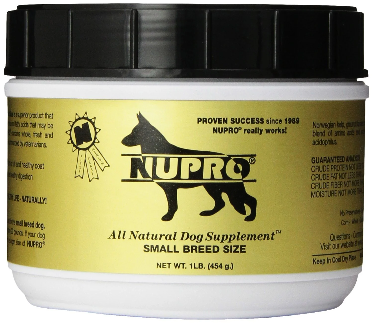 Consistent Nupro Nutri-Pet Dog Supplement – Small Breed 1 lb All-Natural Joint Nutrient Support Trendy