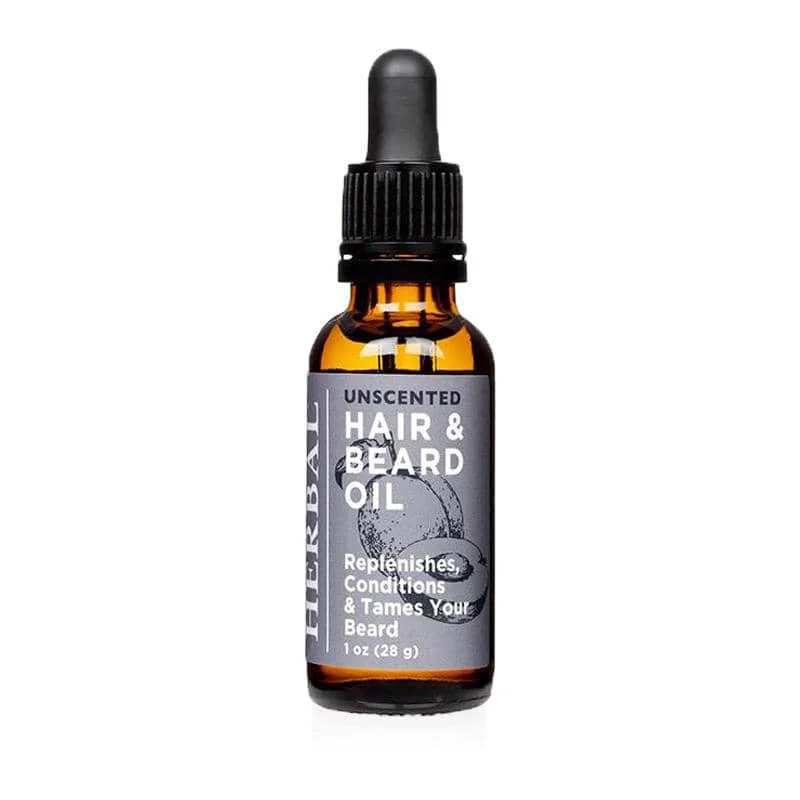 User-Friendly Huile pour barbe et cheveux sans parfum Luxury