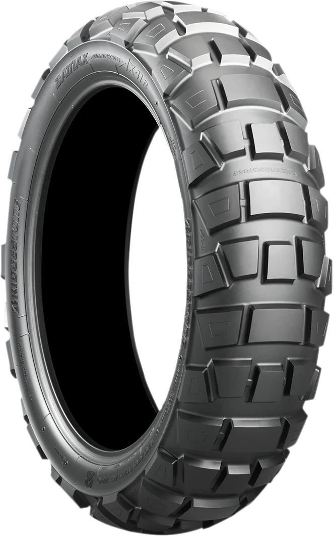 Consistent BRIDGESTONE Tire – Battlax Adventurecross AX41 – Rear – 120 90-17 – 64P 11675 Easy-to-Use