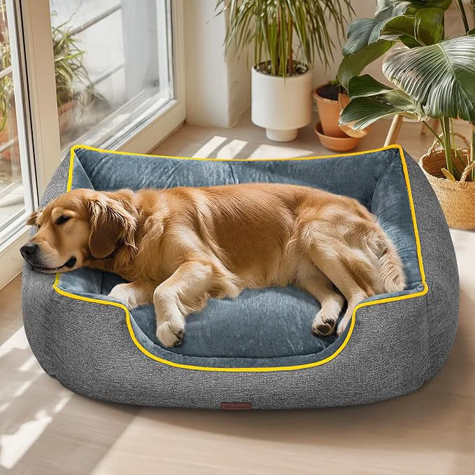 Smart Orthopedic Dog Bed for Extra Large Dogs Detailed