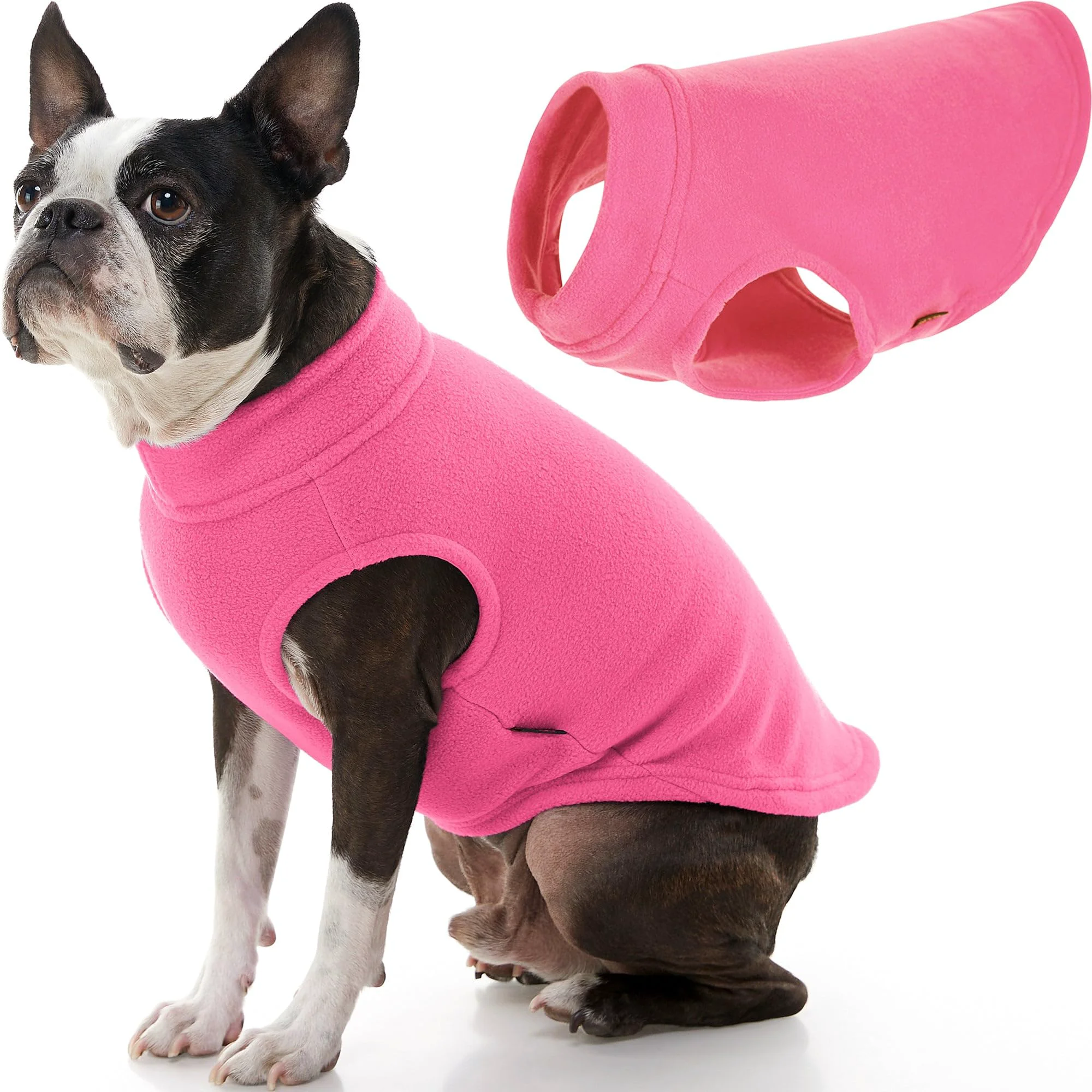 Selected Gooby Stretch Fleece Vest for Dogs Pink Pullover Fleece Jacket Large Eco-Friendly