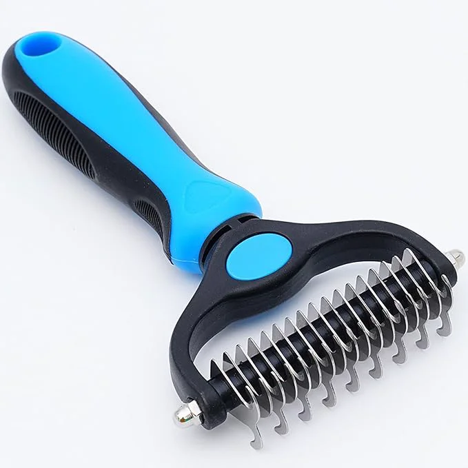 Excellent Pet Grooming Rake for Dogs Cats Expertly Made