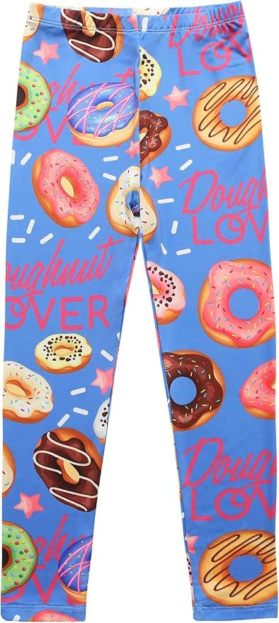 Optimized Girl Unicorn Leggings Kid Rainbow Print Legging Tights Trousers Slim Long Pants Lightweight