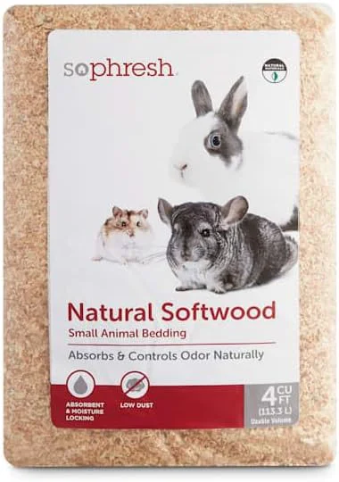 Specialty SO PHRESH Natural Softwood Small Animal Bedding 4 cu. ft. Exceptional