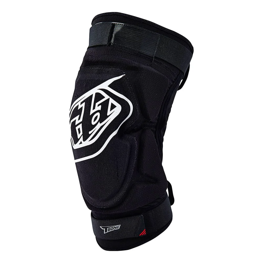 Detailed Troy Lee Designs T-Bone Knee Guard – Black X-Large 2X-Large Environmentally Friendly