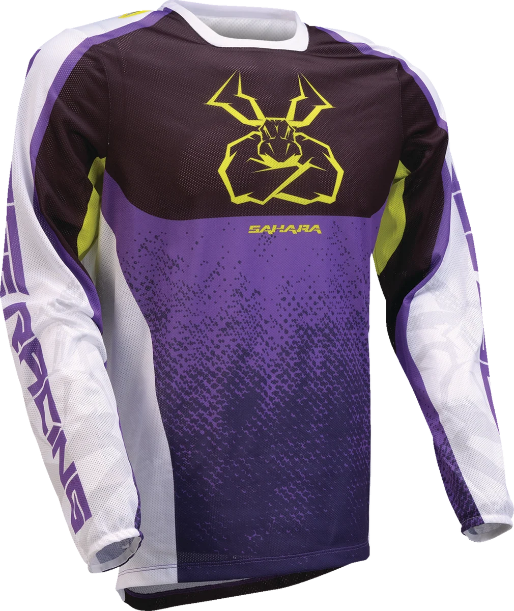 Healthy MOOSE OFFROAD Sahara Jersey – Purple Hi-Viz – Large 2910-8348 Elite