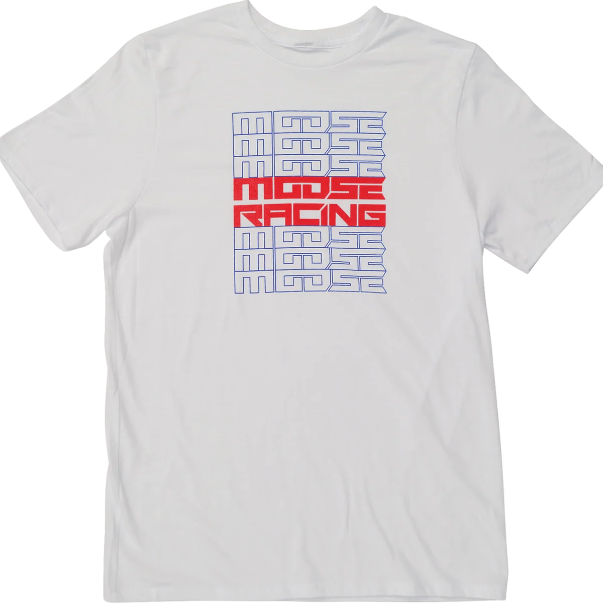 Expertly Made MOOSE OFFROAD Youth Recurrence T-Shirt – White – Large 3032-3803 First-Class