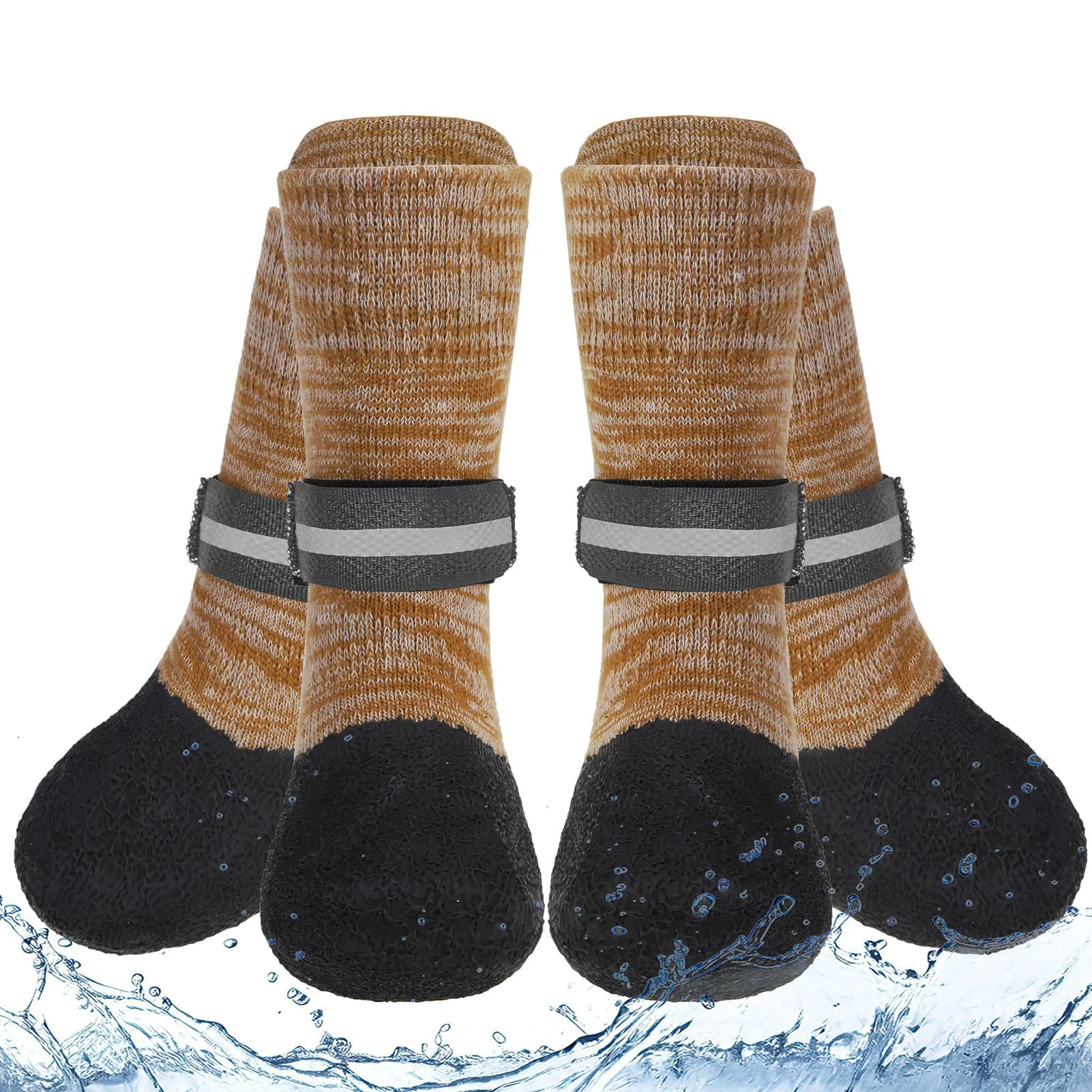 Next-Generation EXPAWLORER Anti Slip Dog Socks — All-Season Paw Protection Traction User-Friendly