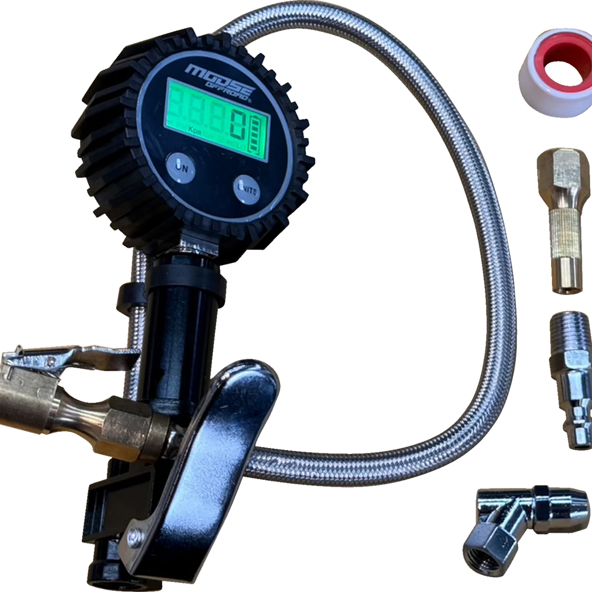 Natural MOOSE OFFROAD Gauge – Tire Inflator Q15-6016A Original Design