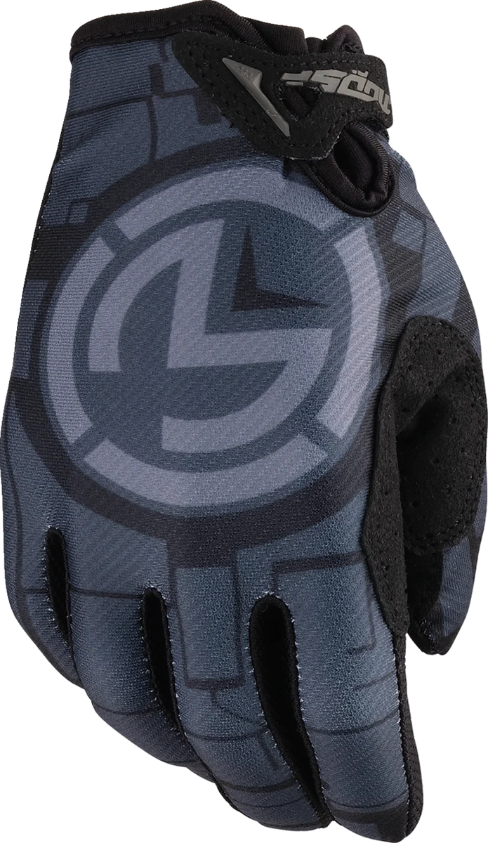 Official MOOSE OFFROAD Youth SX1™ Gloves – Black Gray – XL 3332-1881 Exclusive