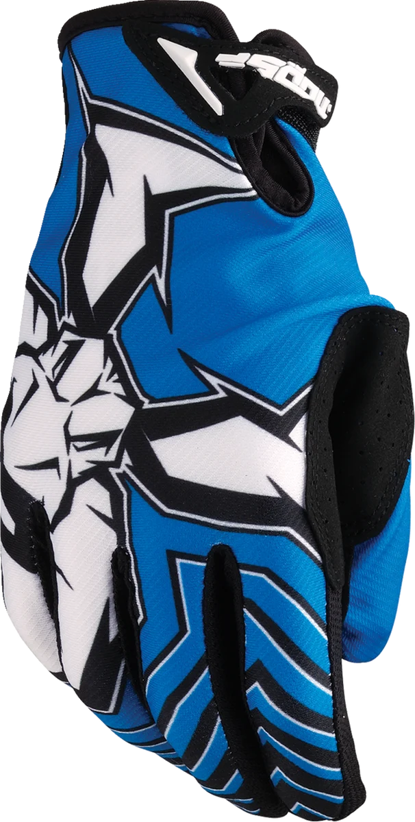 Advanced MOOSE OFFROAD Agroid™ Pro Gloves – Blue Black – Large 3330-8117 Secure