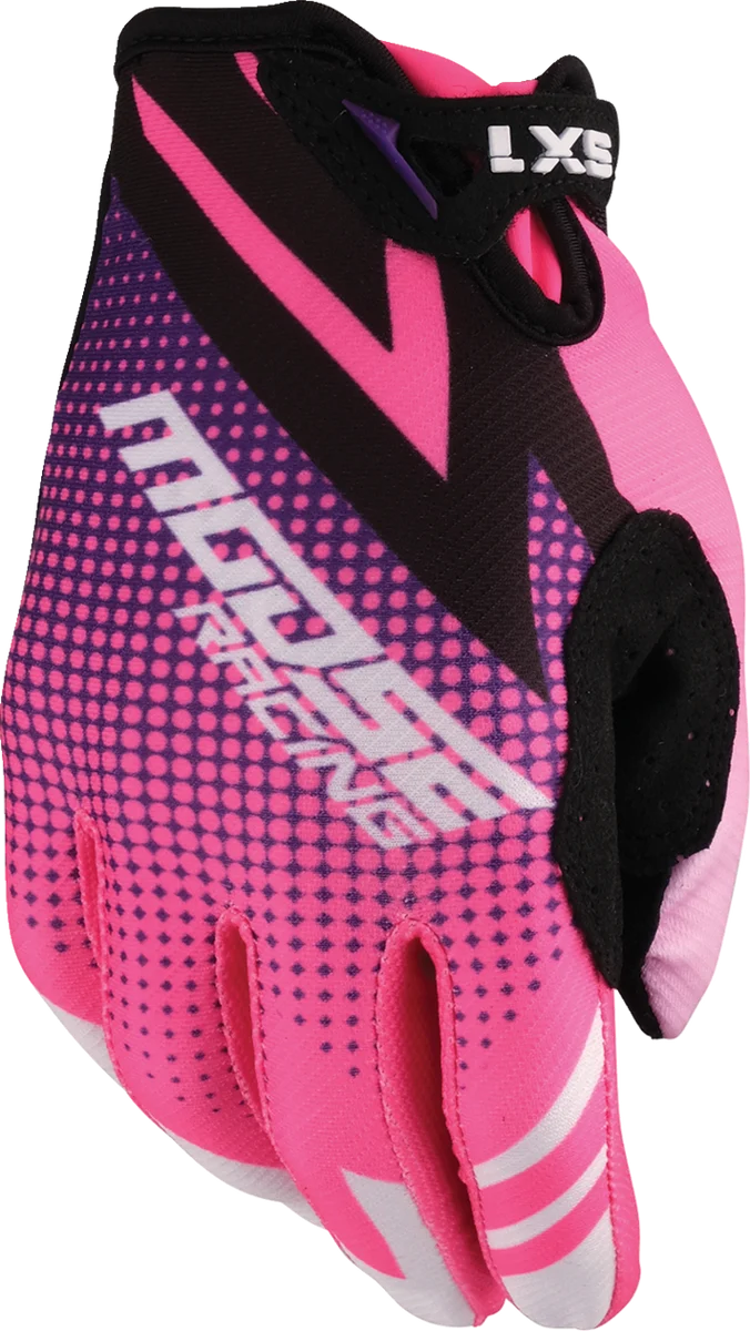 Outstanding MOOSE OFFROAD Youth SX1™ Gloves – Pink Purple – Large 3332-1905 Genuine