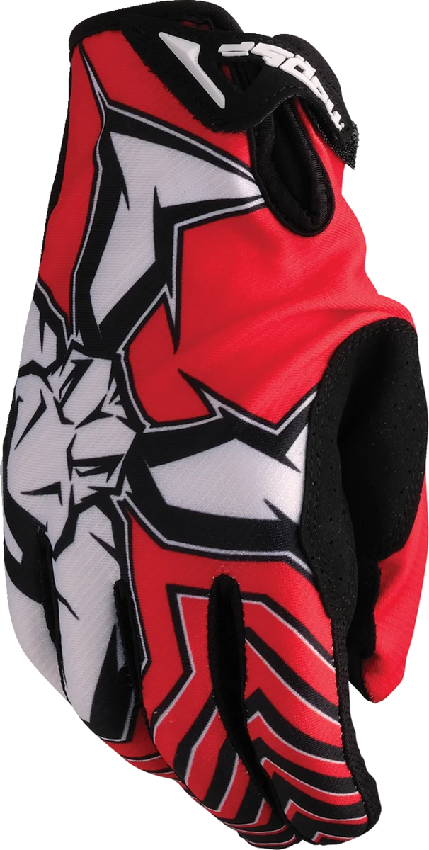 Breathable MOOSE OFFROAD Agroid™ Pro Gloves – Red Black – 2XL 3330-8095 Safe