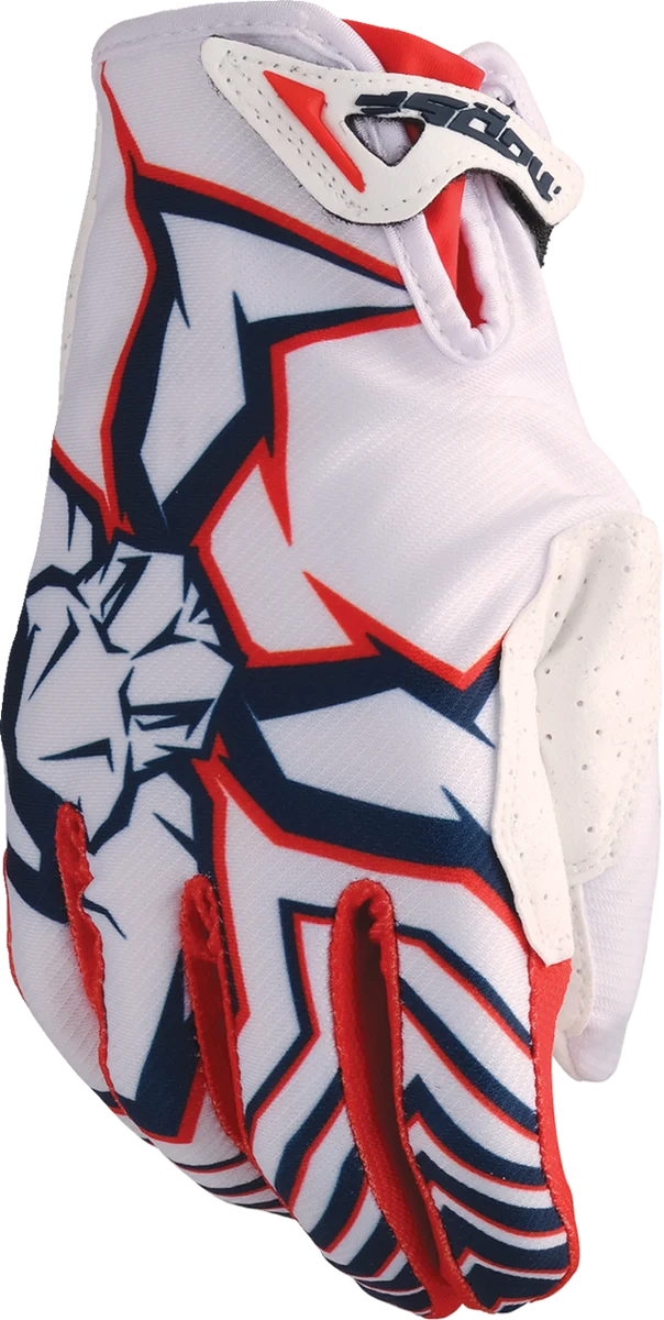 Quality MOOSE OFFROAD Agroid™ Pro Gloves – Red White Blue – 3XL 3330-8090 Top-Quality