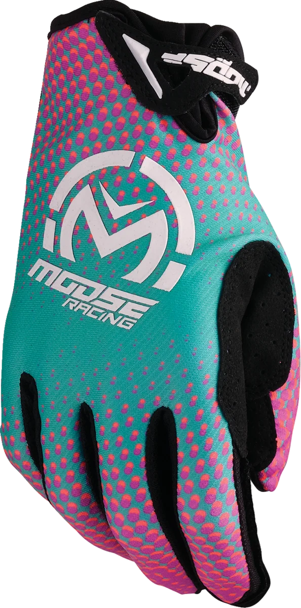 Excellent MOOSE OFFROAD SX1™ Gloves – Pink Purple Teal – Medium 3330-8073 Easy-to-Use