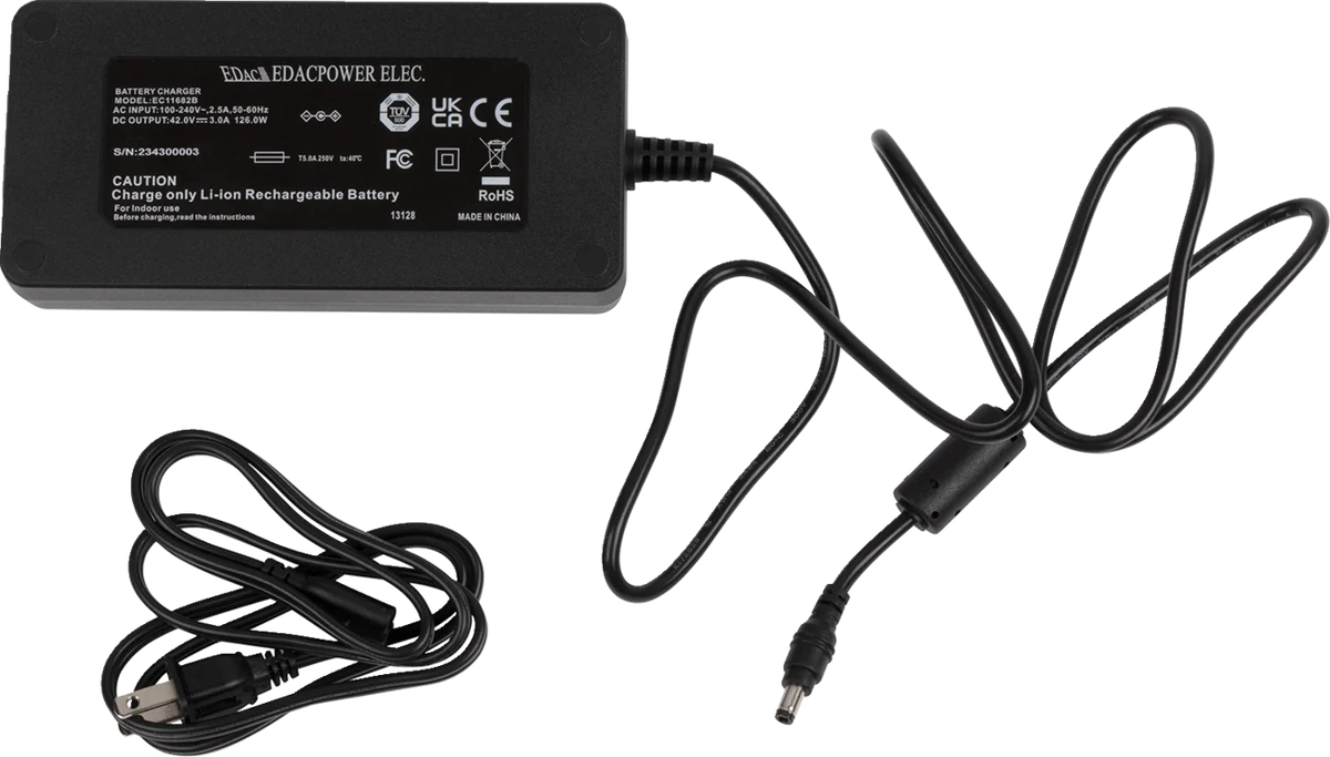 Environmentally Friendly MOOSE OFFROAD RS-20 E-Bike Battery Charger X02-E2502 Durable