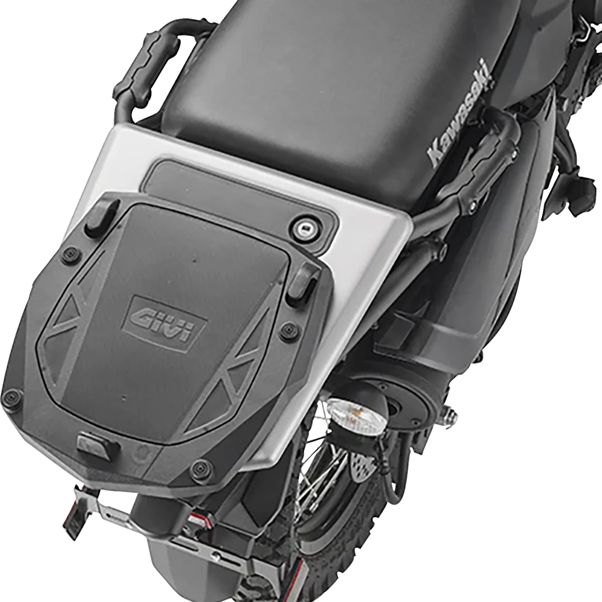 Premium GIVI Specific Rear Rack – Kawasaki – KLR 650 SR4133 Expertly Made