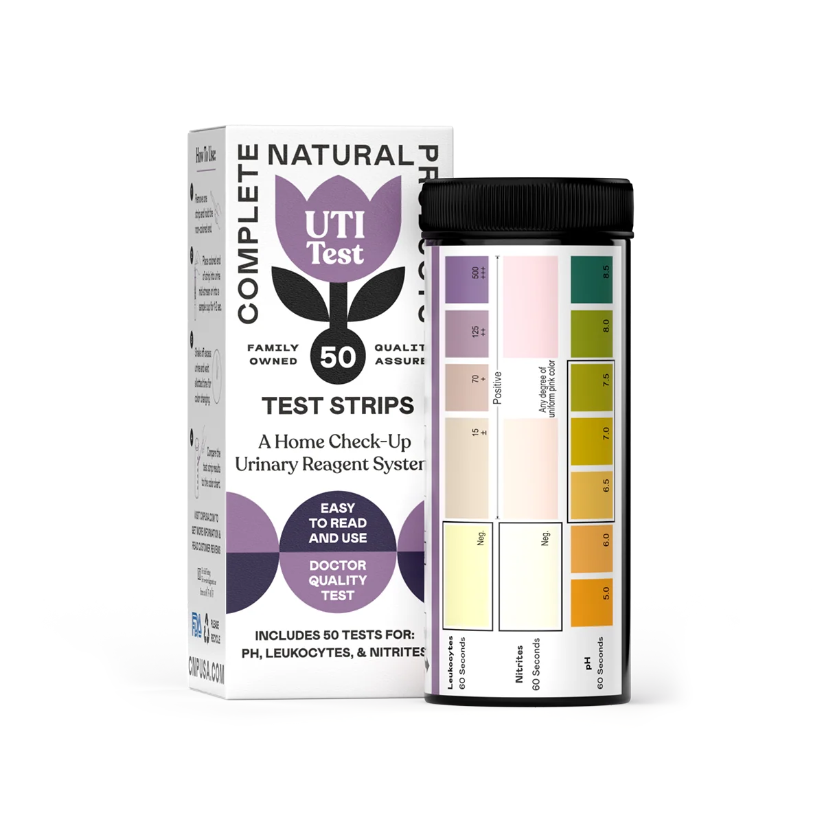 Consistent Bandelettes de test d’infection urinaire – 50 unités Expertly Made