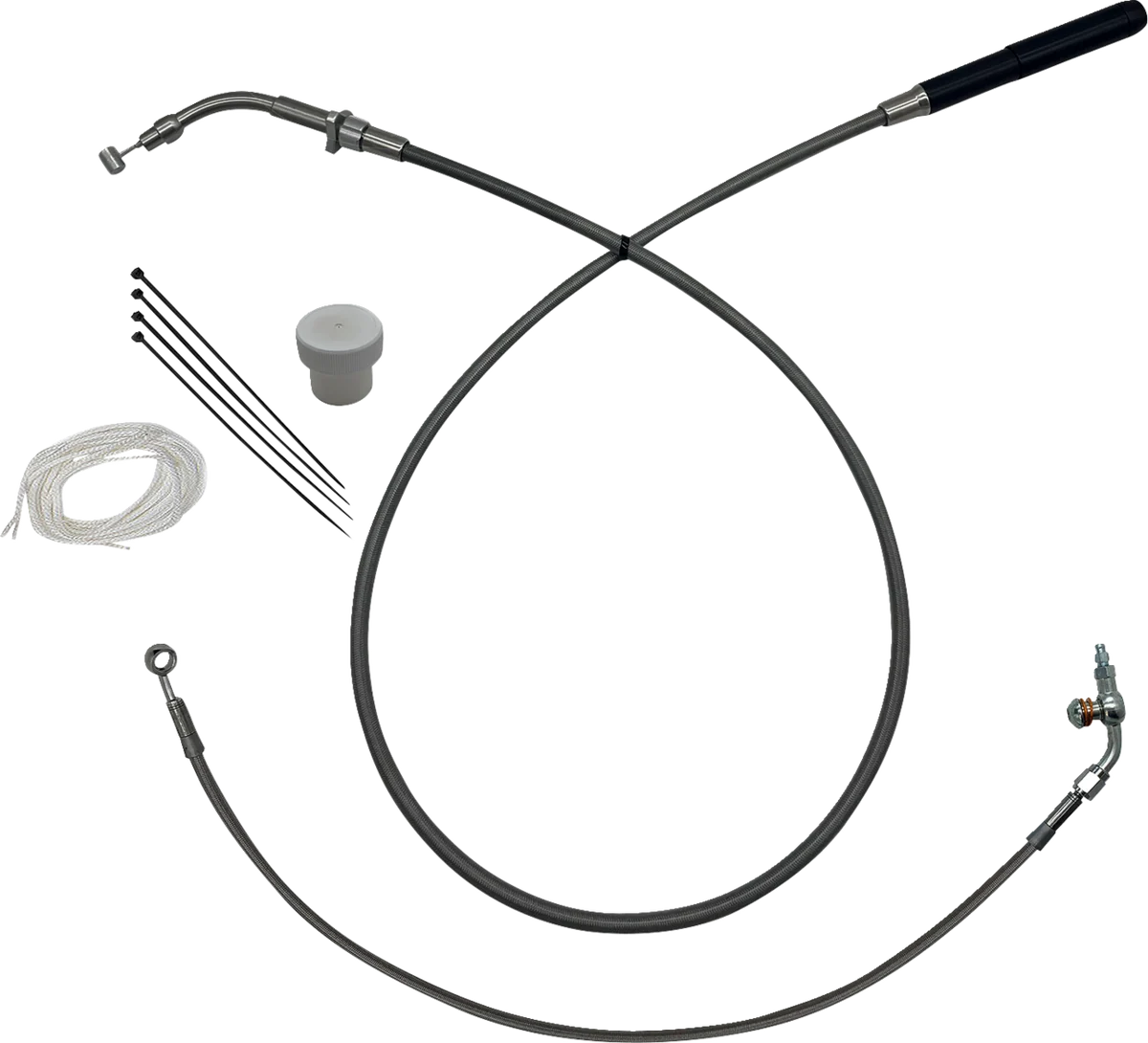 Top-Quality FAT BAGGERS INC. EZ Install Kit – 4 – FLTR SE – Braided 149914 Consistent