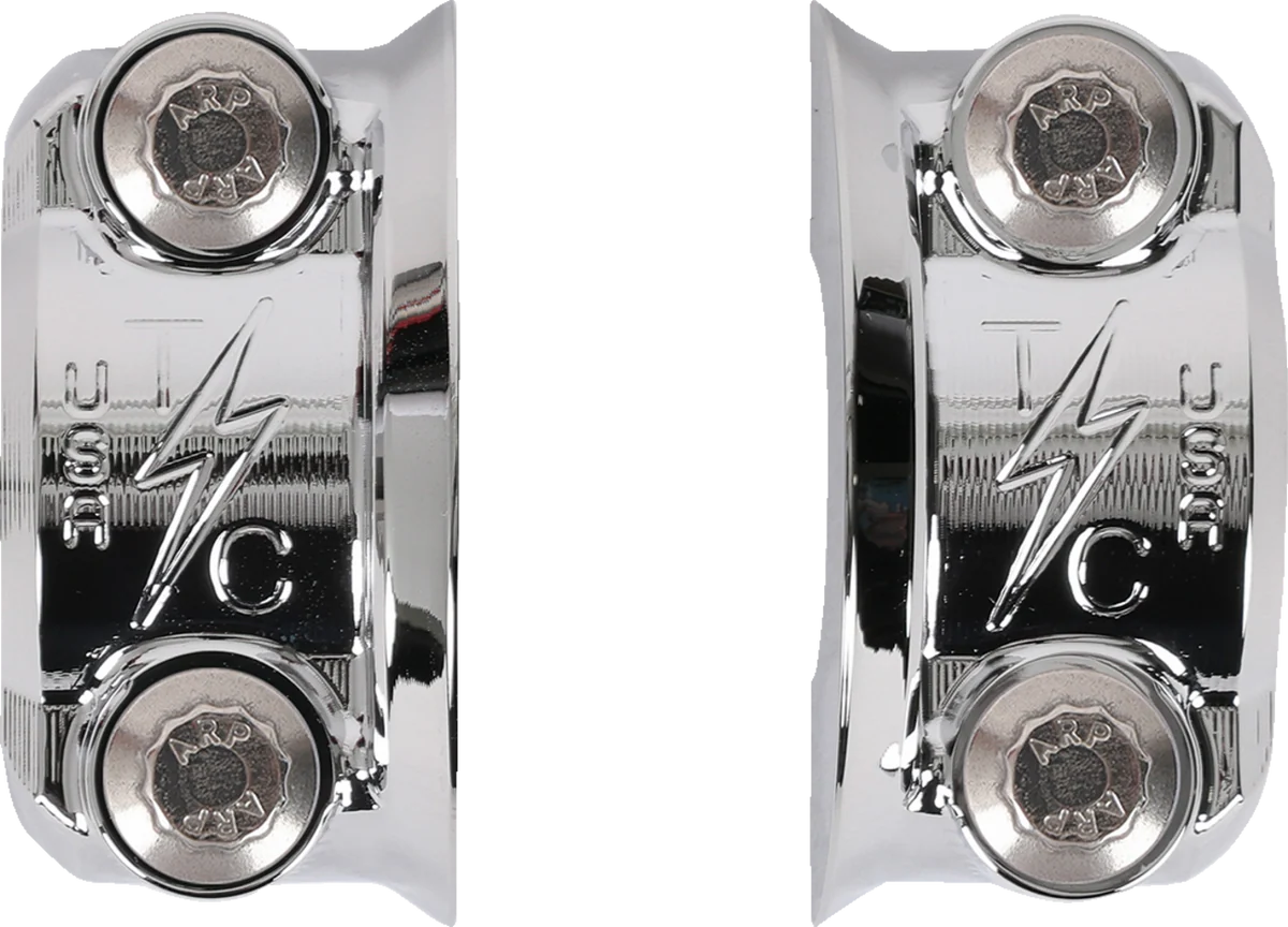 Eco-Friendly THRASHIN SUPPLY CO. Speedway Perch Clamp – Chrome TSC-2803-3 Practical