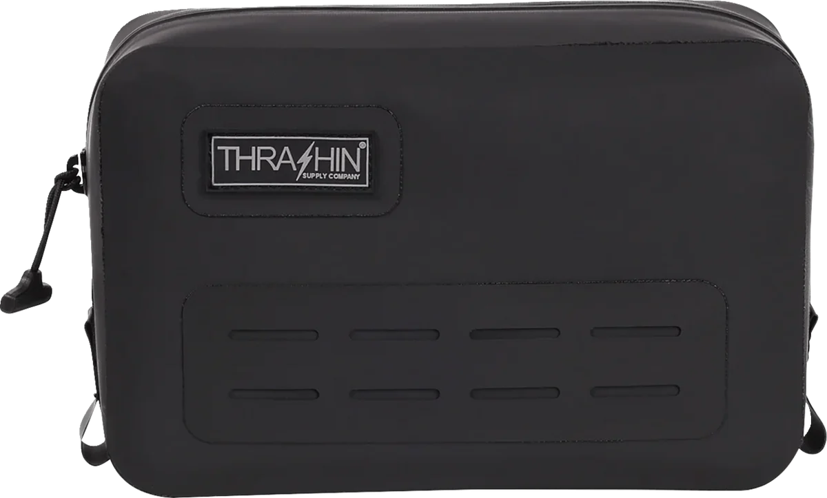 Pure THRASHIN SUPPLY CO. Handlebar Bag – Black – Waterproof THB-0021 Top-Quality
