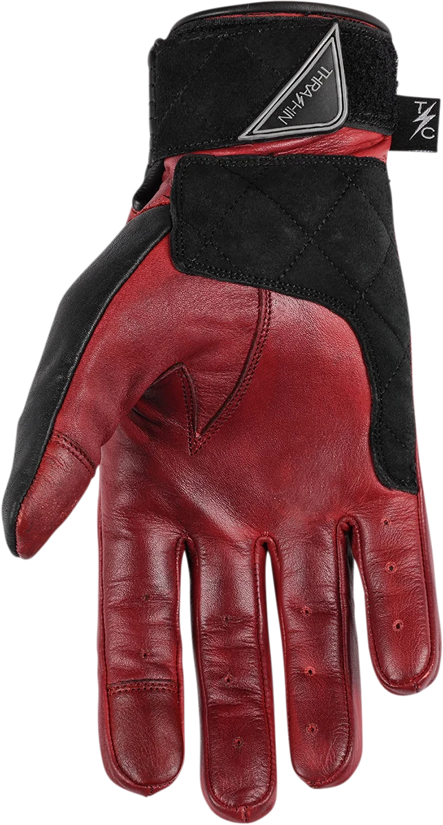 Certified THRASHIN SUPPLY CO. Boxer Gloves – Red – 2XL TBG-02-12 High-Performance
