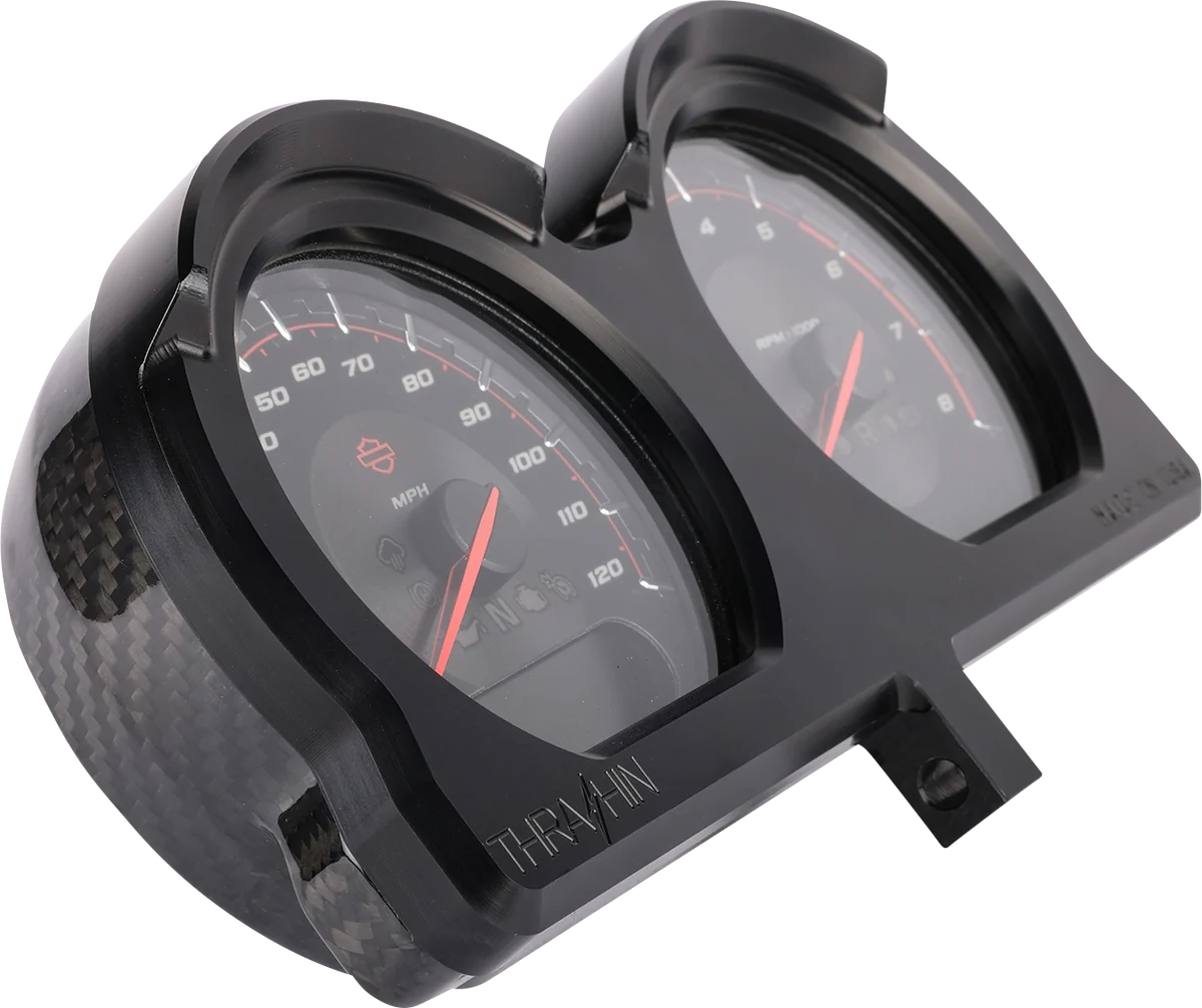 Luxury THRASHIN SUPPLY CO. Gauge Relocation Kit – Black TSC-2707-1 Selected