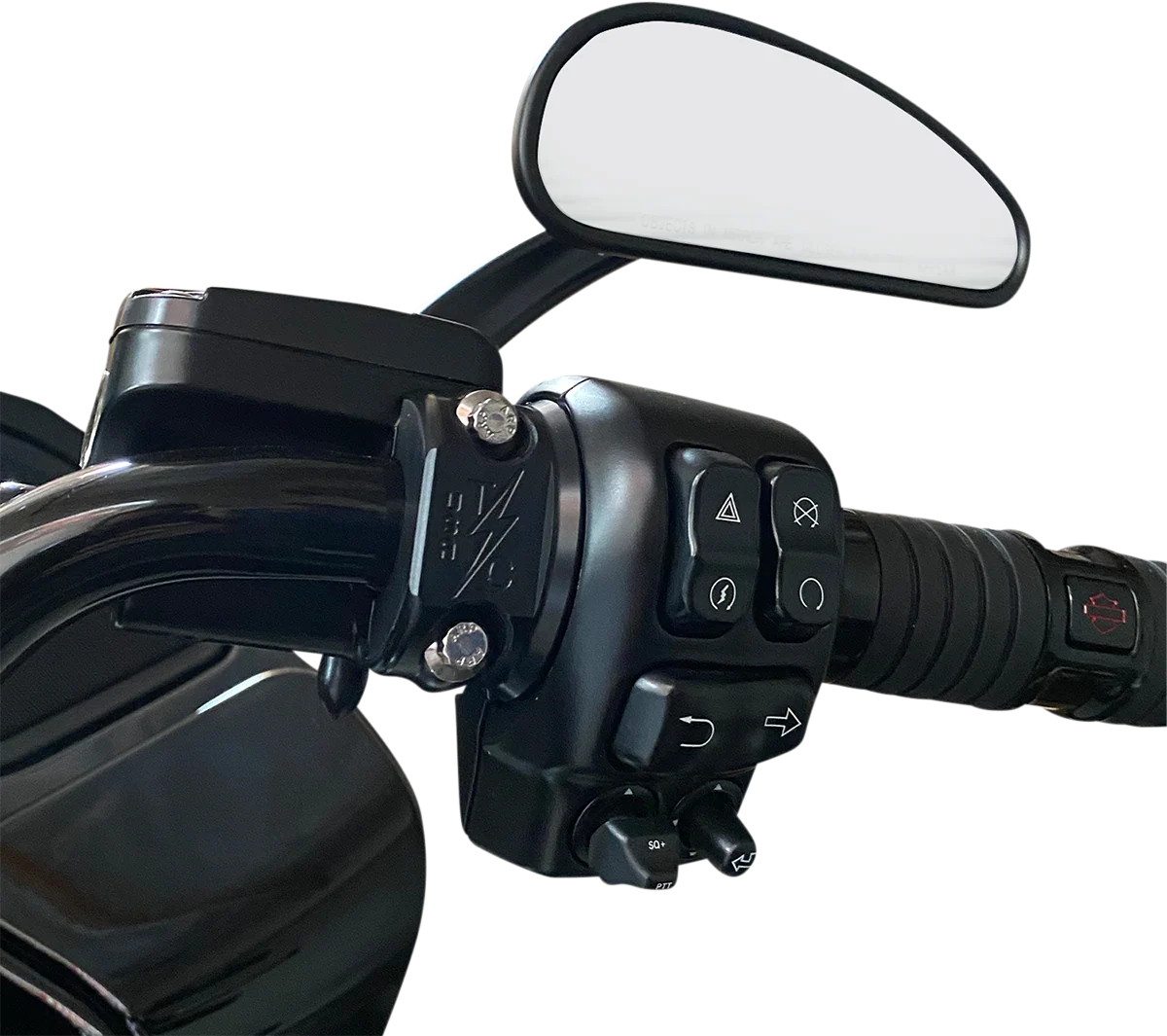 Efficient THRASHIN SUPPLY CO. Perch Clamps – Clutch Brake – Black TSC-2703-1 Minimalist