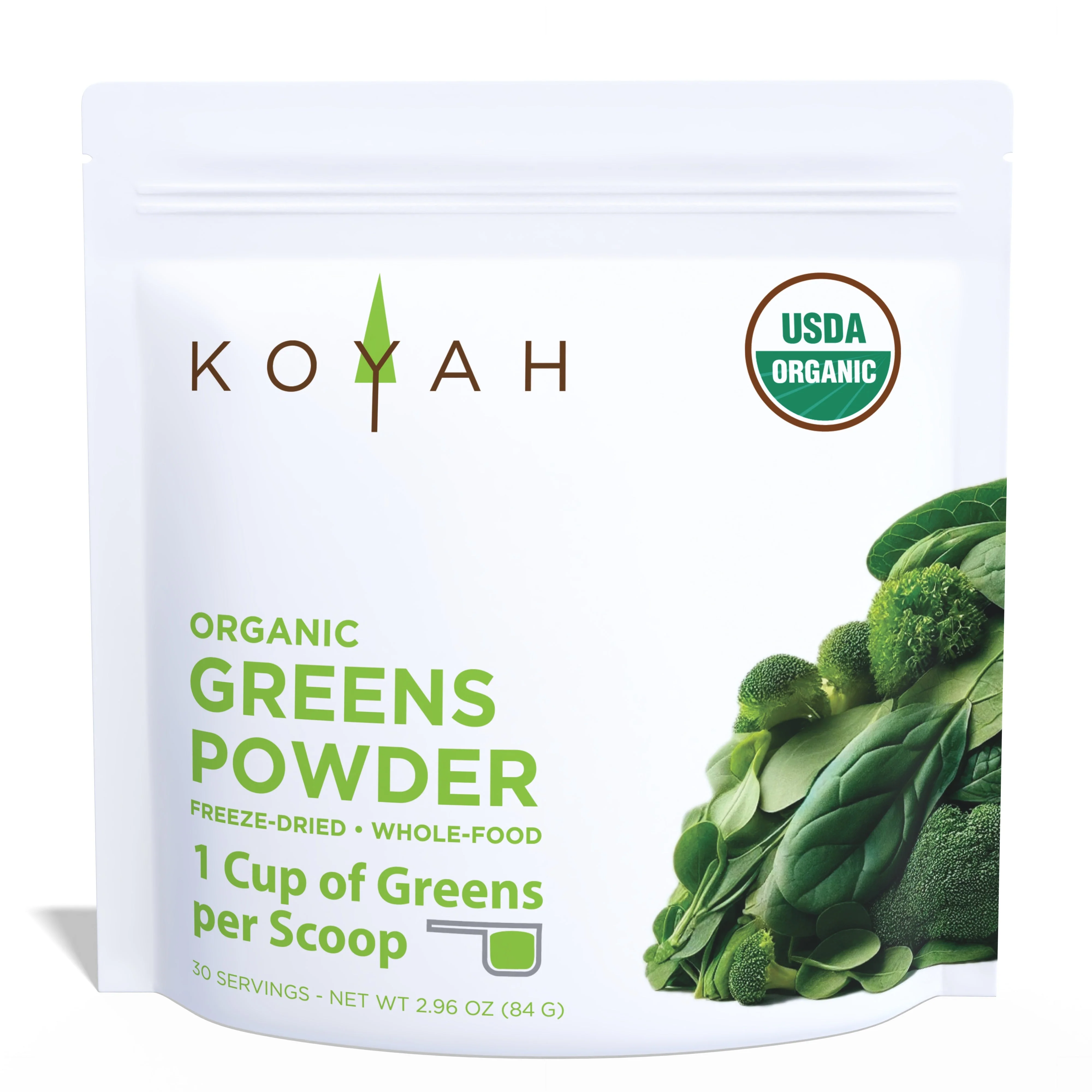Premium Material Organic Greens Blend Powder Innovative