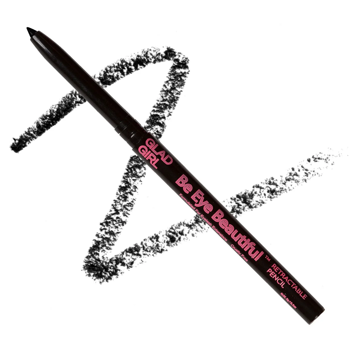 Refined GladGirl Be Eye Beautiful – Retractable Eyeliner Pencil Crafted