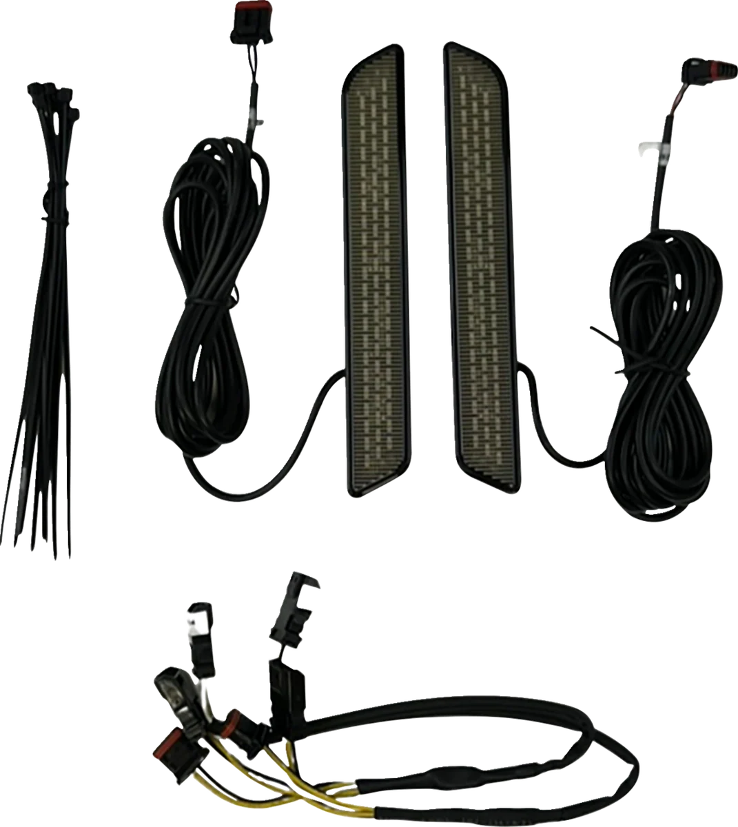 Fine Crafted CUSTOM DYNAMICS LED Fork Reflector – Smoke CD-FORK-LRST-SB Refined