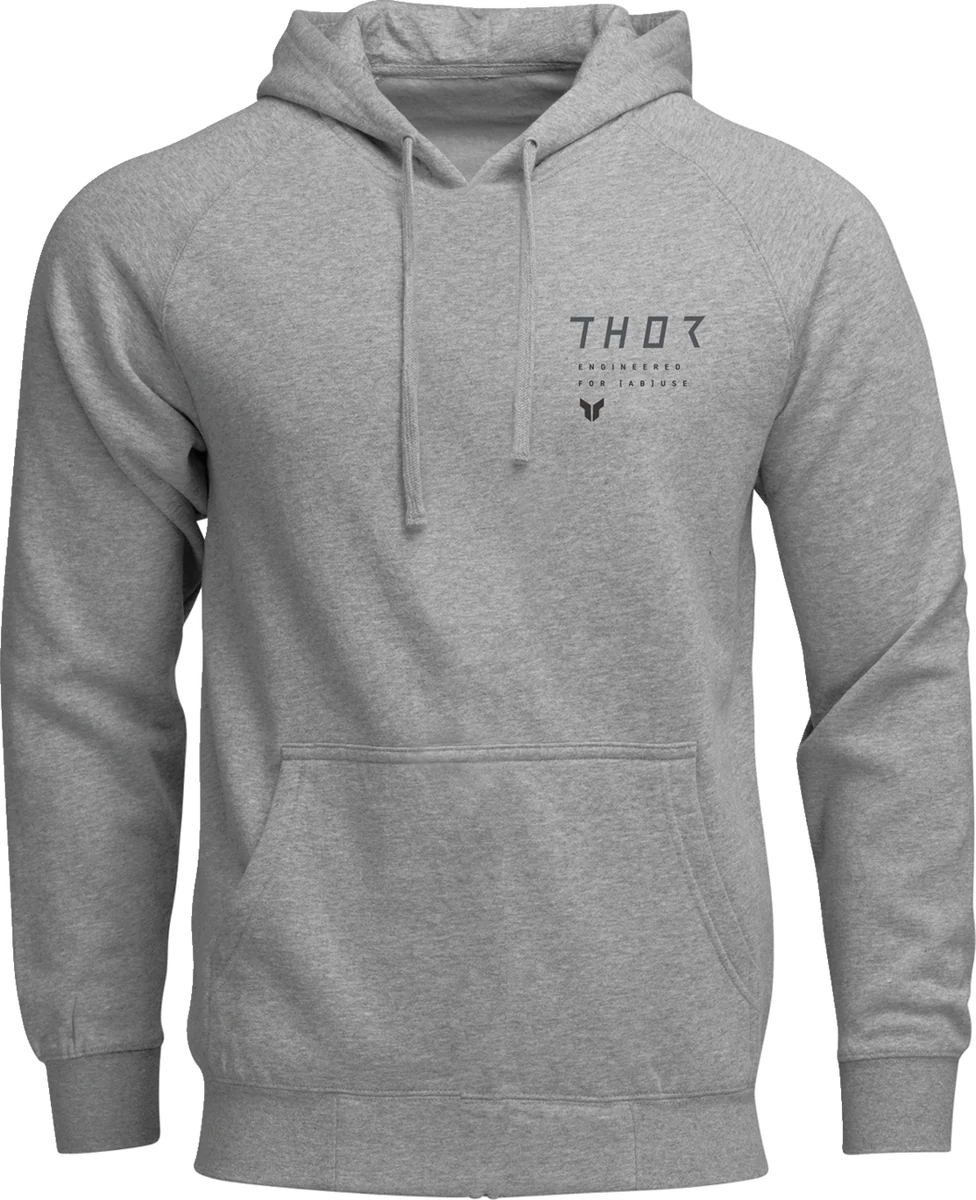 Fine Crafted THOR Stamp Pullover Hoodie – Heather Gray – 2XL 3050-7225 Refined