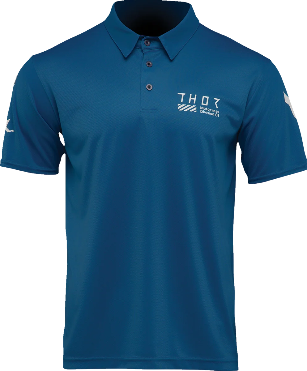 Carefully Designed THOR Corpo Polo Shirt – Storm Blue – 2XL 3040-3491 Enhanced