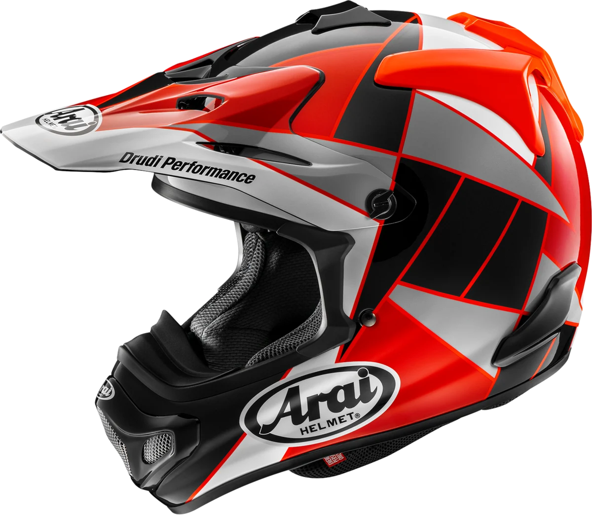 Minimalist ARAI HELMETS VX-Pro4 Helmet – Fragment – Red – XL 0110-9525 Next-Generation