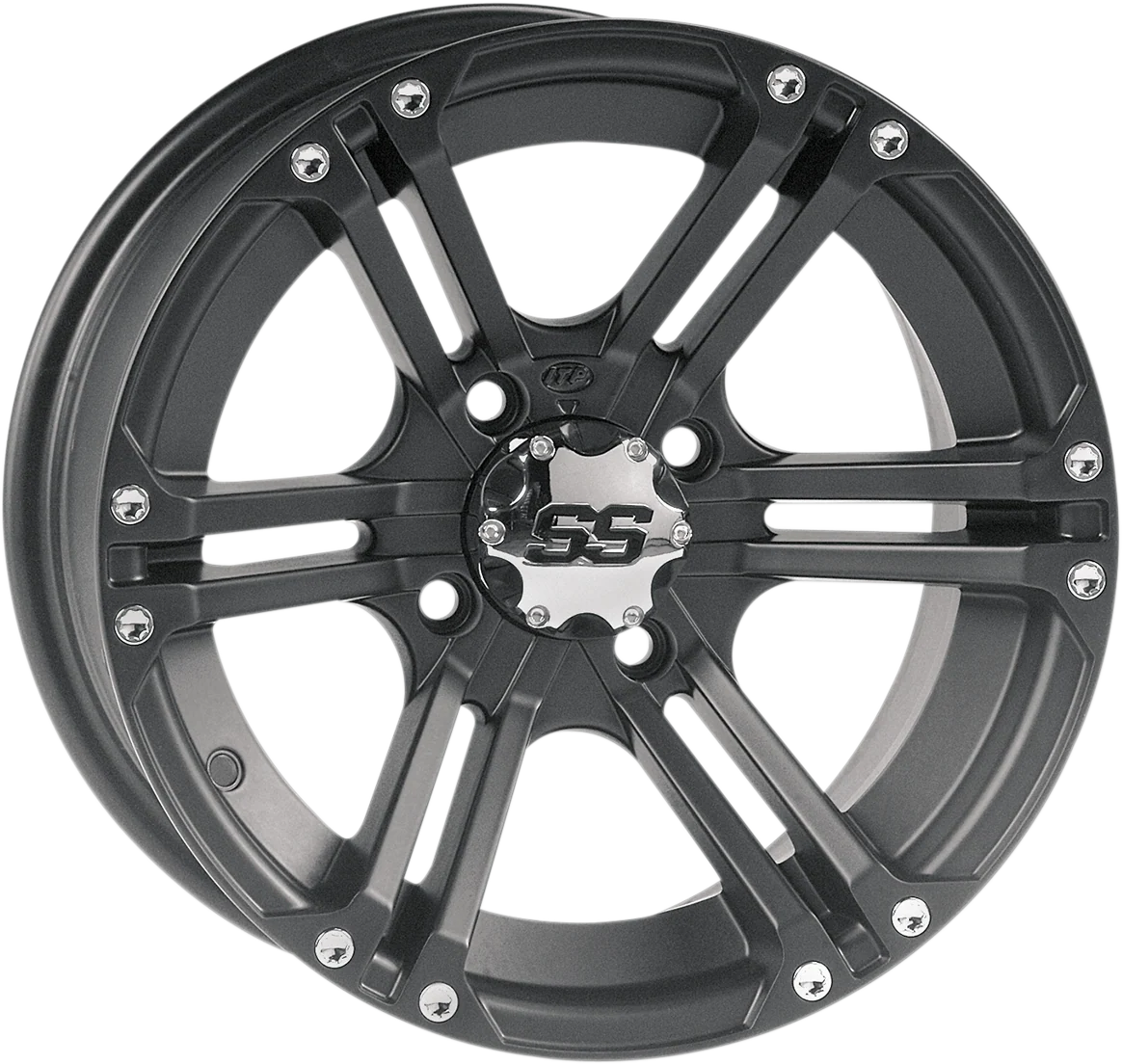 Sophisticated ITP Wheel – SS212 – Front – Black – 14×6 – 4 110 – 4 2 1428372536B Smart