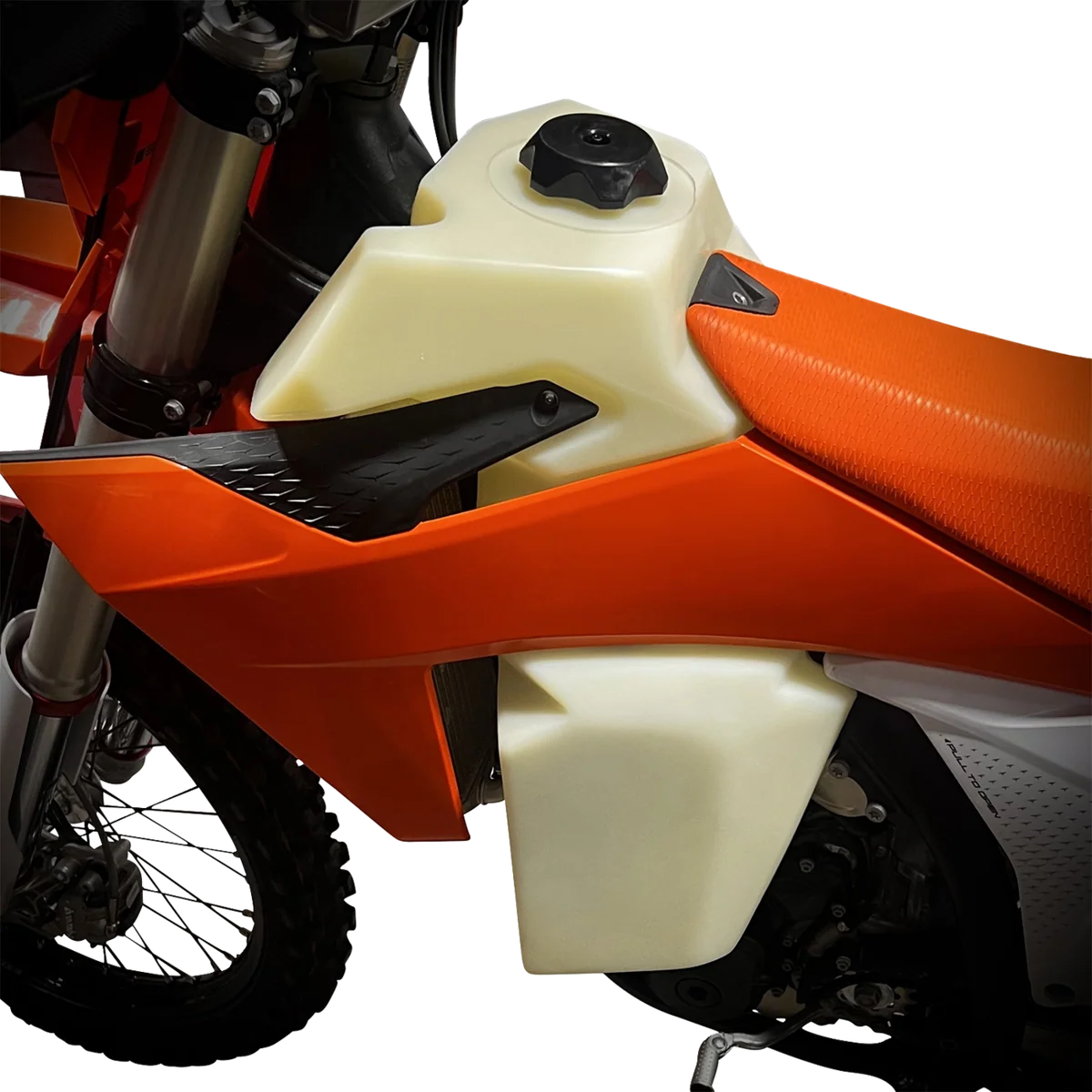 Superior IMS PRODUCTS INC. Large-Capacity Gas Tank – Natural – KTM – 3.5 Gallon 113356-N2 High-Grade