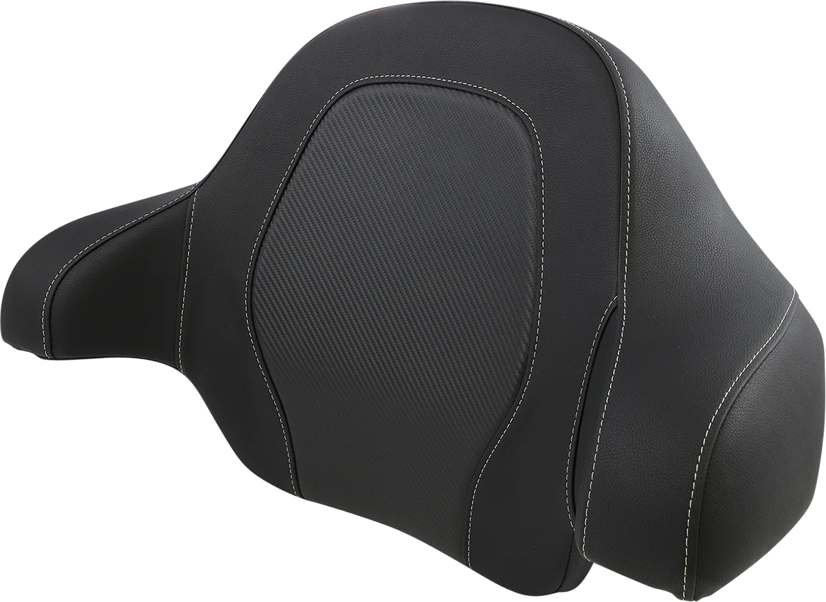 Quality SADDLEMEN Tour-Pak® Backrest Pad – RoadSofa – Black – Carbon Fiber – FL ’14-’23 814-07-TPACK-CF Premium