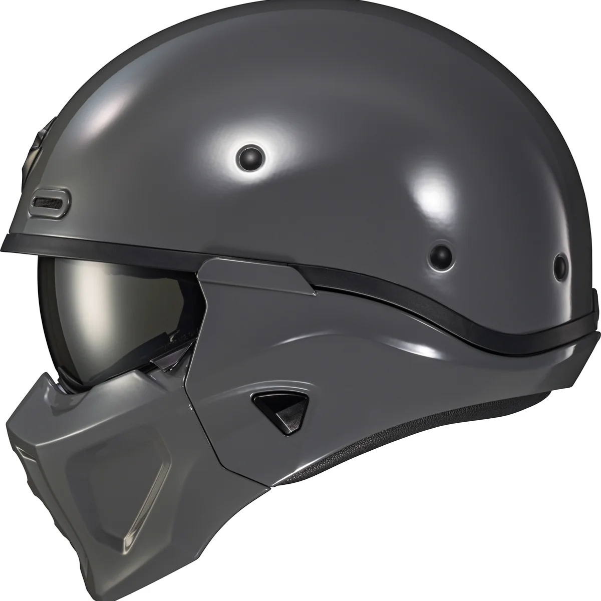 Modern Scorpion – Covert X Open Face Helmet Cement Grey 2x Luxury