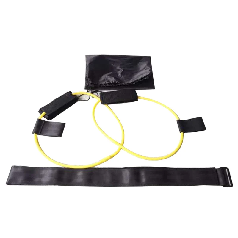 High-Quality Yoga Fitness Belt and Tension Rope Set With Foot Pedal for Home Workout Resistance Bands TPE Material Fine