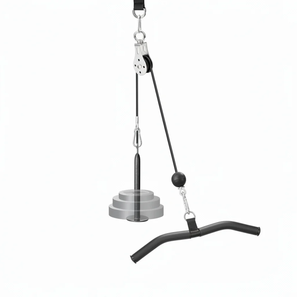 Powerful High Drop Down Gantry Pulley System For Home Gym Horizontal Bar Fitness Equipment Iron And EVA Elite