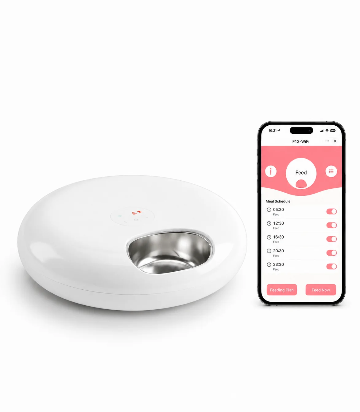 Outstanding Smart Timed Portion-Control Remote Pet Feeder Quality